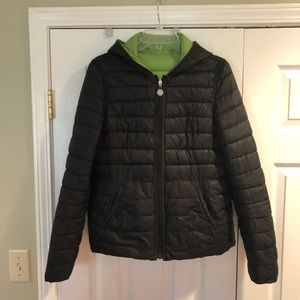 Nautical Reversible Puffer Coat